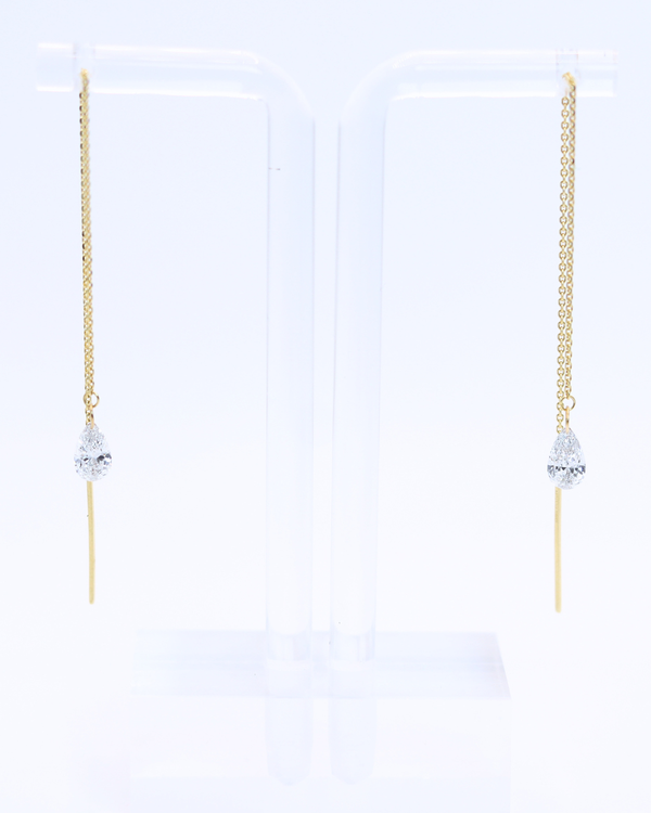 The Pear Diamond Threaders