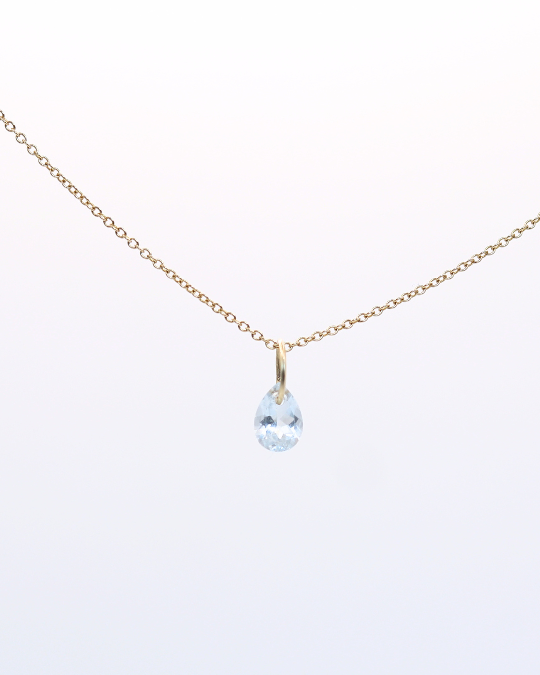 The Pear Aquamarine
