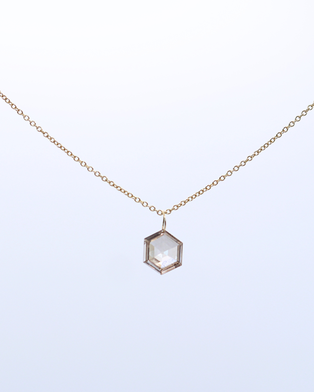 The Champagne Hexagon Diamond