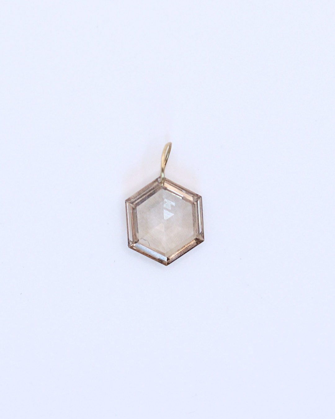 The Champagne Hexagon Diamond