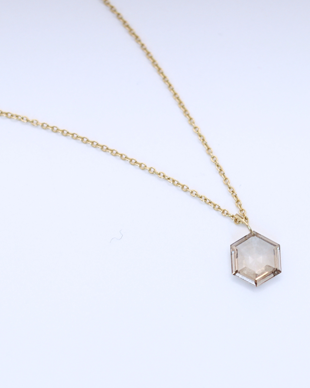 The Champagne Hexagon Diamond